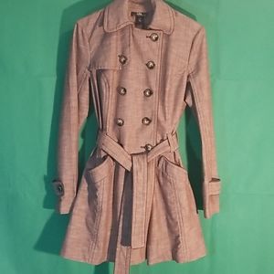 Trench Coat with Belt Jacket